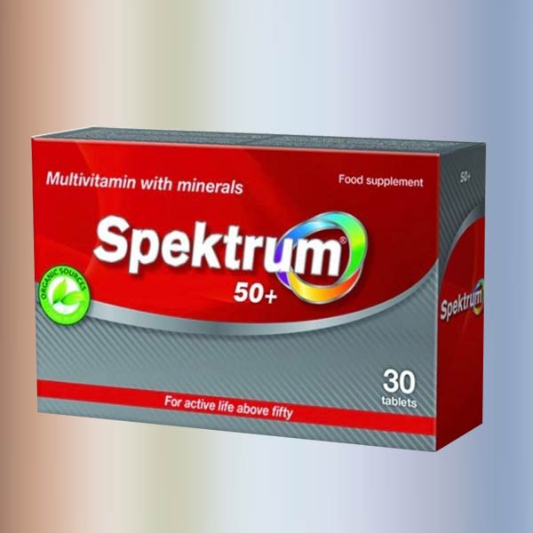 Spektrum 50+  (DMAE + Ginseng + Multivitamin + Minerals)