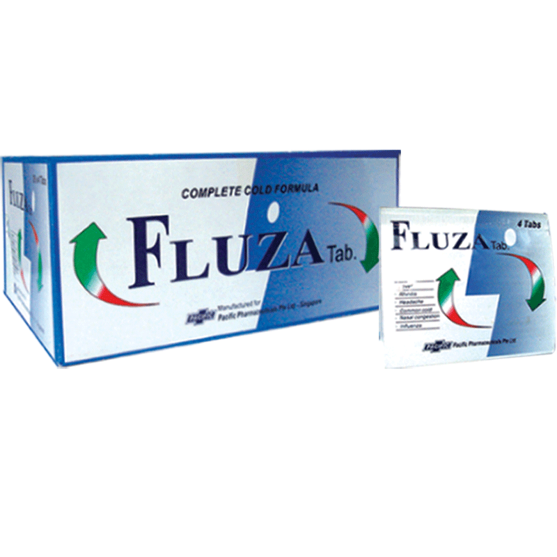 Fluza Tablet  (25x4's) (10x10's)