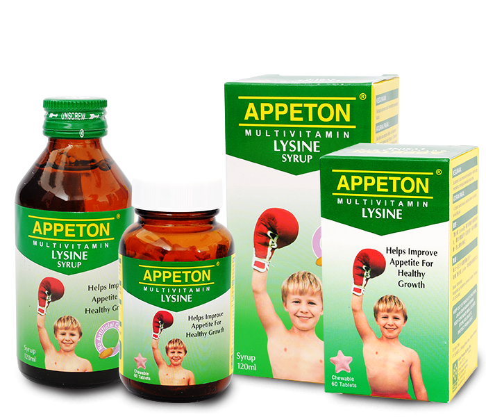 Appeton Multivitamin Lysine Syrup 120ml