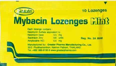 Mybasin Lozenges (10x40's)